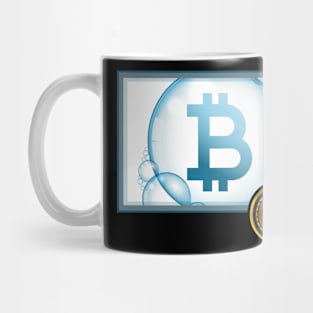 Bitcoin Bubbles Mug